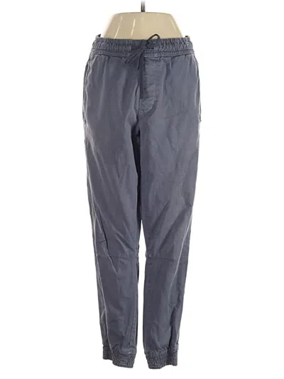 Pre-owned Zara Casual Pants In Gray