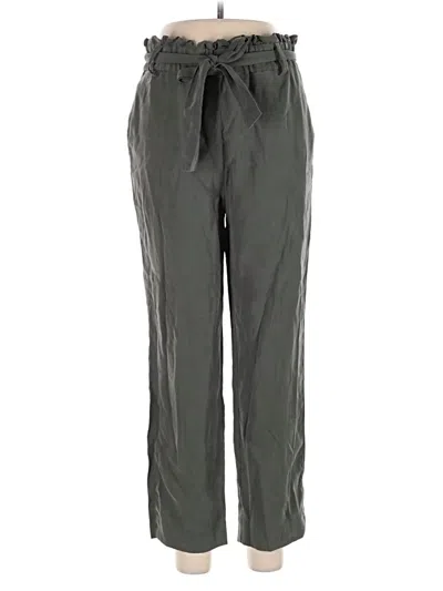 Pre-owned Zara Casual Pants In Gray