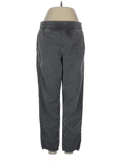 Pre-owned Zara Casual Pants In Gray