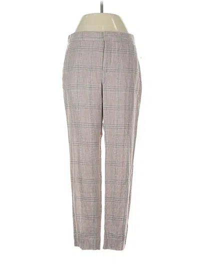 Pre-owned Zara Casual Pants In Gray