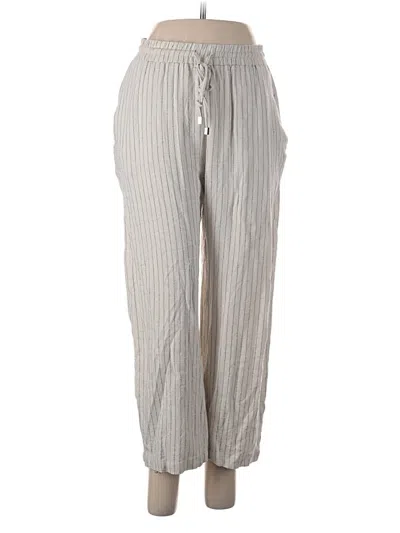 Pre-owned Zara Casual Pants In Gray
