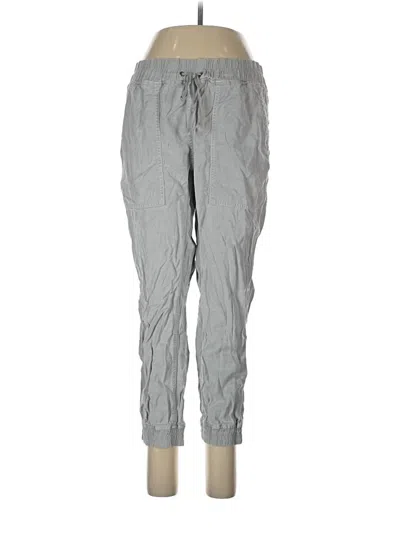 Pre-owned Zara Casual Pants In Gray
