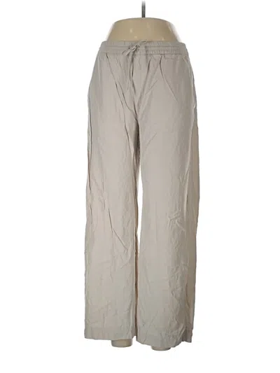 Pre-owned Zara Casual Pants In Gray