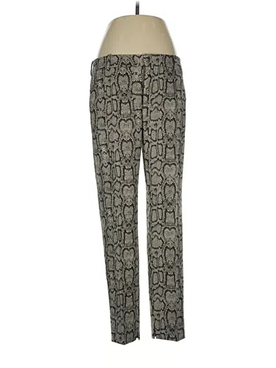 Pre-owned Zara Casual Pants In Gray