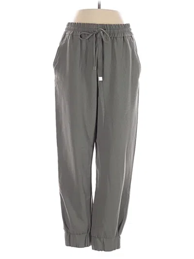 Pre-owned Zara Casual Pants In Gray