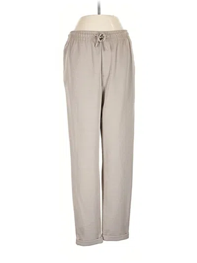 Pre-owned Zara Casual Pants In Gray