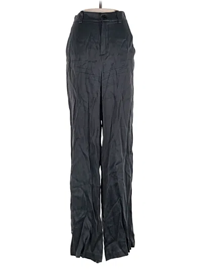 Pre-owned Zara Casual Pants In Gray