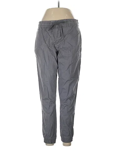 Pre-owned Zara Casual Pants In Gray