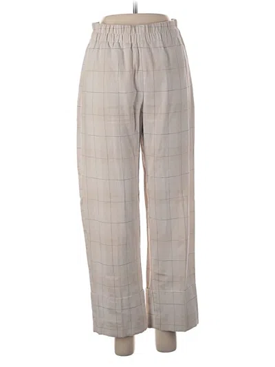 Pre-owned Zara Casual Pants In Gray