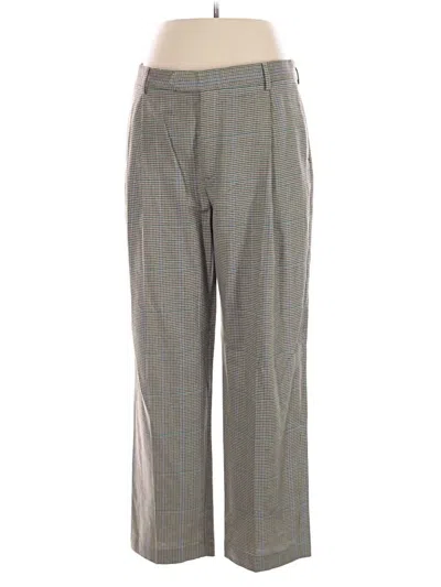 Pre-owned Zara Casual Pants In Gray