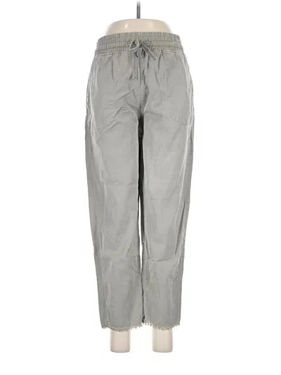 Pre-owned Zara Casual Pants In Gray