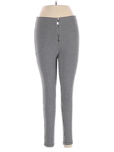 Pre-owned Zara Casual Pants In Gray