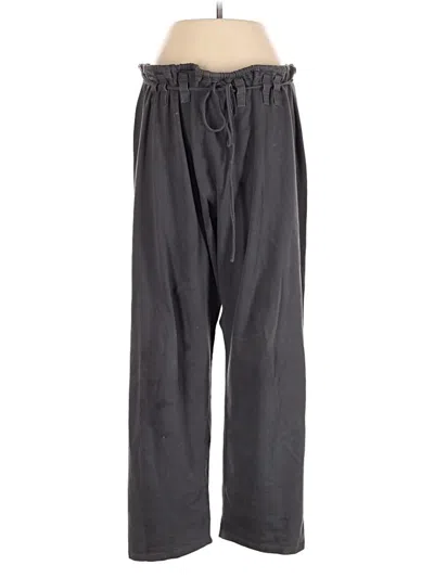 Pre-owned Zara Casual Pants In Gray