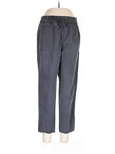 Pre-owned Zara Casual Pants In Gray