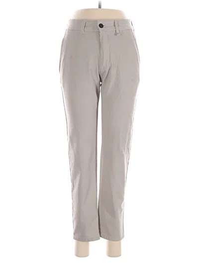 Pre-owned Zara Casual Pants In Gray