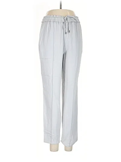 Pre-owned Zara Casual Pants In Gray