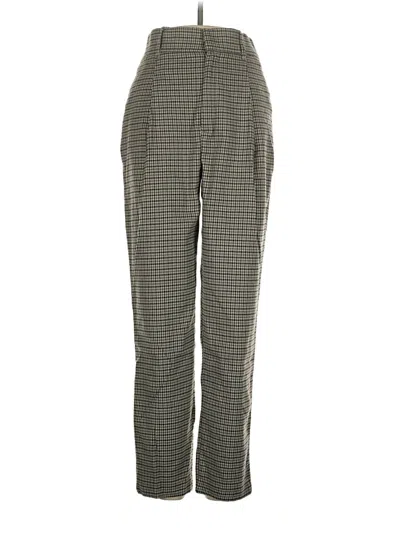 Pre-owned Zara Casual Pants In Gray