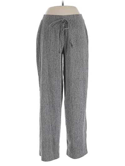 Pre-owned Zara Casual Pants In Gray