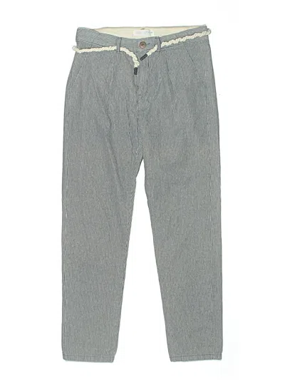 Pre-owned Zara Kids' Casual Pants In Gray