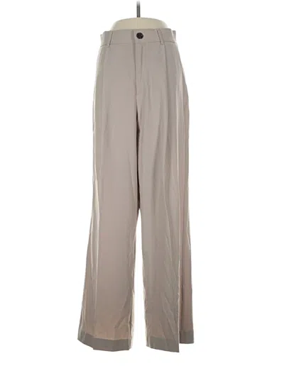 Pre-owned Zara Casual Pants In Gray