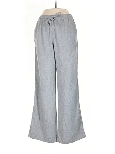 Pre-owned Zara Casual Pants In Gray