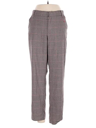 Pre-owned Zara Casual Pants In Gray