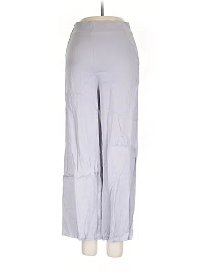 Pre-owned Zara Casual Pants In Gray