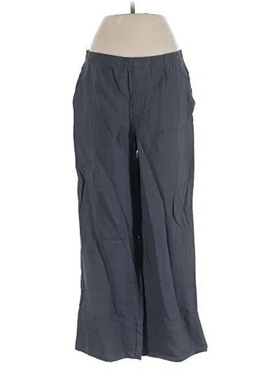 Pre-owned Zara Casual Pants In Gray