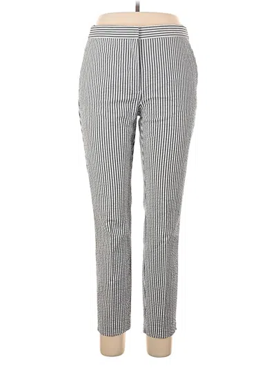 Pre-owned Zara Casual Pants In Gray