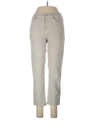Pre-owned Zara Casual Pants In Gray