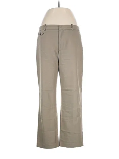 Pre-owned Zara Casual Pants In Gray