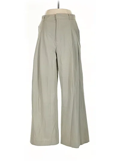 Pre-owned Zara Casual Pants In Gray