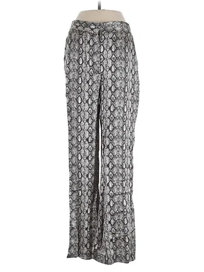 Pre-owned Zara Casual Pants In Gray