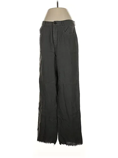 Pre-owned Zara Casual Pants In Gray
