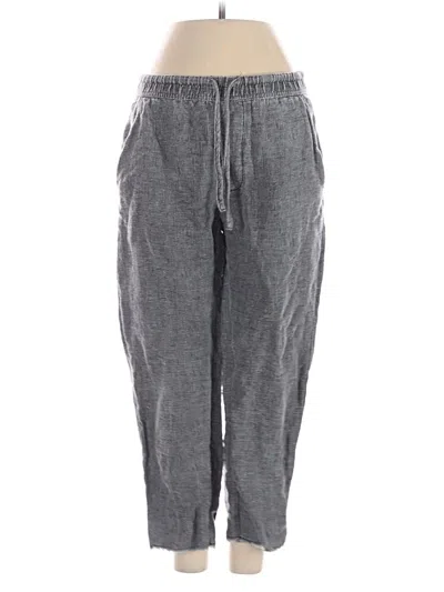 Pre-owned Zara Casual Pants In Gray