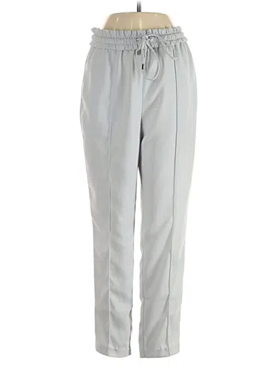 Pre-owned Zara Casual Pants In Gray