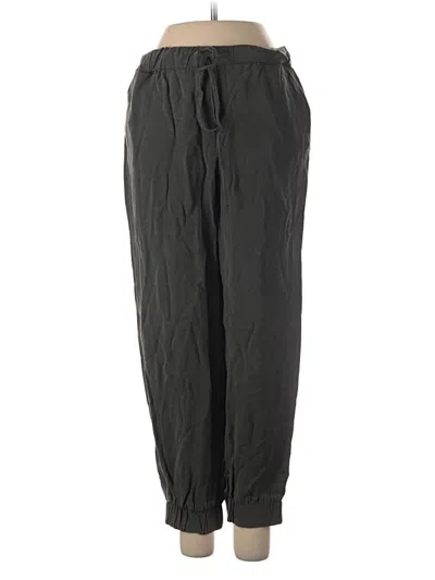Pre-owned Zara Casual Pants In Gray