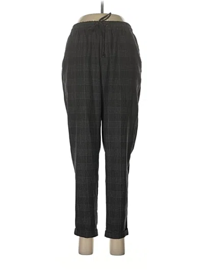 Pre-owned Zara Casual Pants In Gray