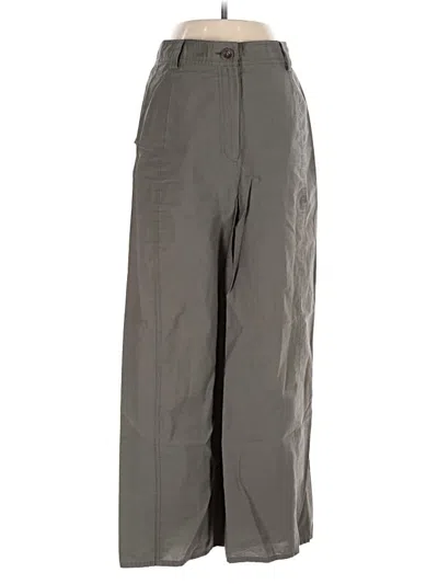 Pre-owned Zara Casual Pants In Gray
