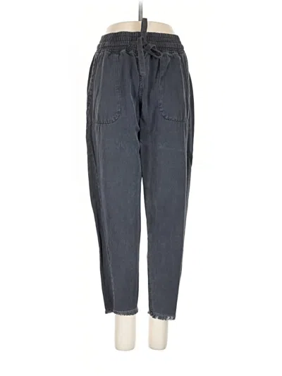 Pre-owned Zara Casual Pants In Gray