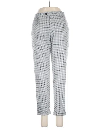 Pre-owned Zara Casual Pants In Gray