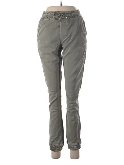 Pre-owned Zara Casual Pants In Gray