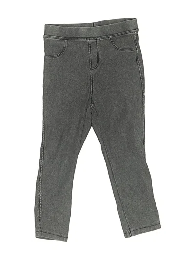 Pre-owned Zara Kids' Casual Pants In Gray
