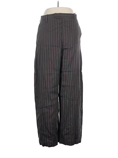 Zara Casual Pants In Gray