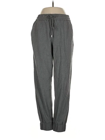 Pre-owned Zara Casual Pants In Gray