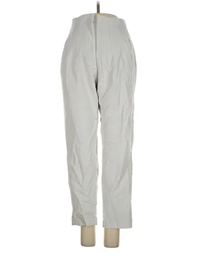 Pre-owned Zara Casual Pants In Gray
