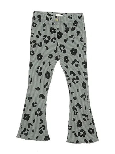 Pre-owned Zara Kids' Casual Pants In Gray