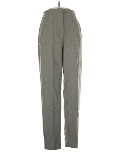 Pre-owned Zara Casual Pants In Gray