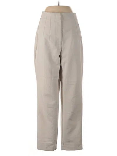 Pre-owned Zara Casual Pants In Gray