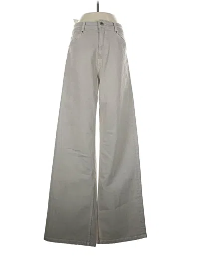 Pre-owned Zara Casual Pants In Gray